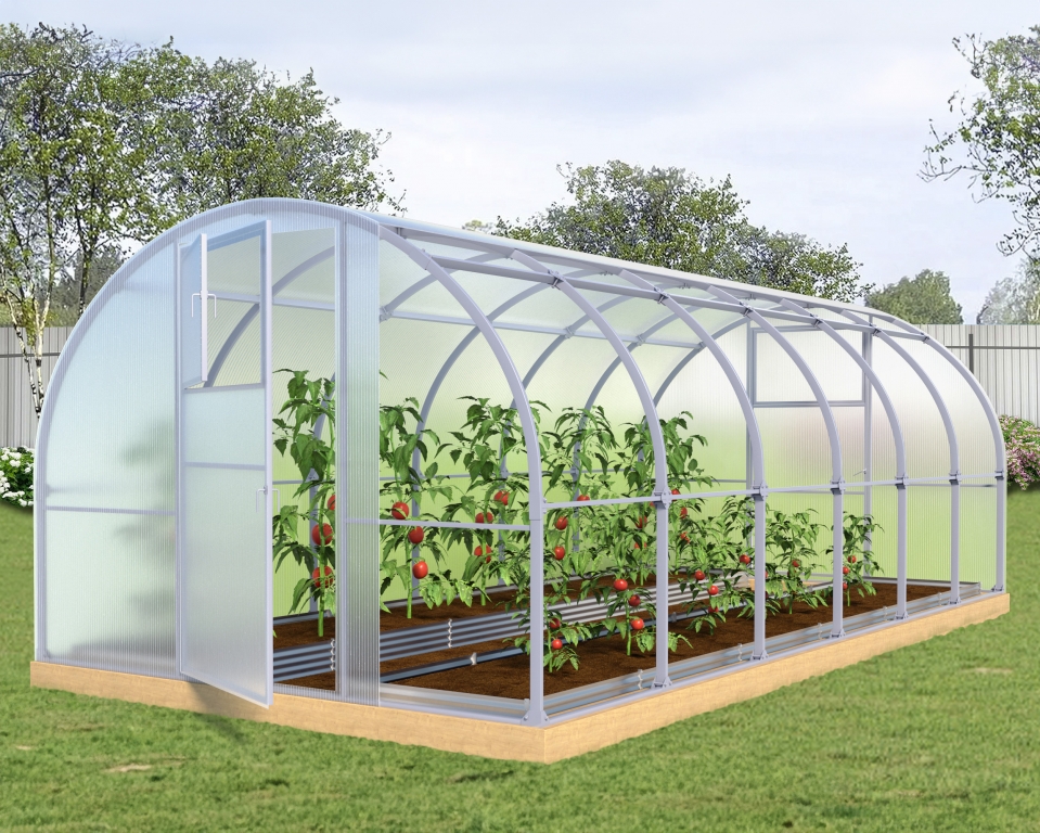 Теплица Арочная 40х20 - ширина 3.5 м в Калуге