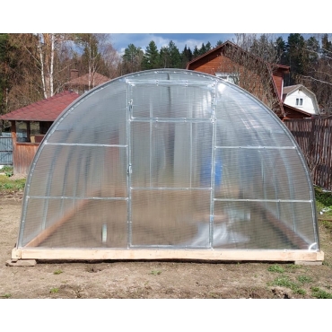 Теплица Арочная 40х20 - ширина 3.5 м в Калуге