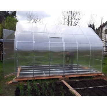 Теплица Каплевидная 40х20 - ширина 2.5 м в Калуге
